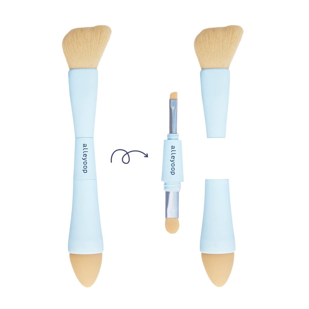 Alleyoop multitasker 4 in 1 makeup brush
